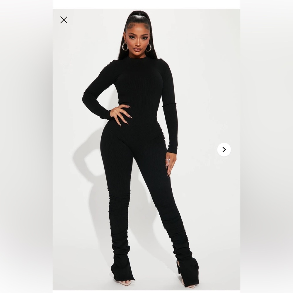 Claudia Snatched Jumpsuit - Black
